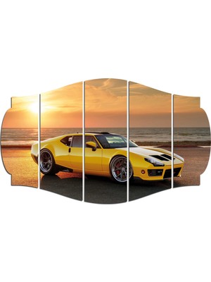 Renkselart Otomobil Araba Mdf TABLO-1222 (Model C)