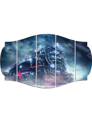 Renkselart Tren Mdf TABLO-1315 (Model C)