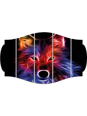 Renkselart Tilki Mdf TABLO-2739 (Model C)