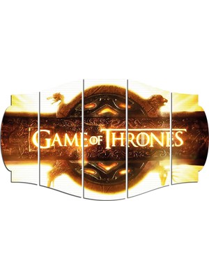 Renkselart Game Of Thrones Mdf TABLO-3015 (Model C)