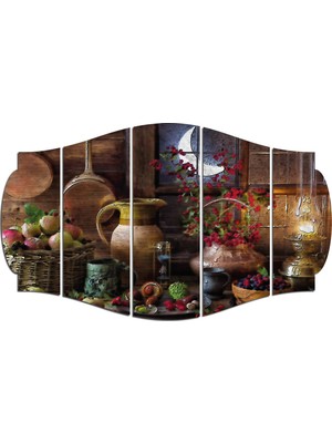 Renkselart Natürmort Mdf TABLO-2870 (Model C)