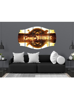 Renkselart Game Of Thrones Mdf TABLO-3015 (Model C)