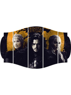 Renkselart Game Of Thrones Mdf TABLO-3030 (Model C)