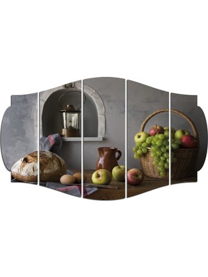 Renkselart Natürmort Mdf TABLO-2843 (Model C)