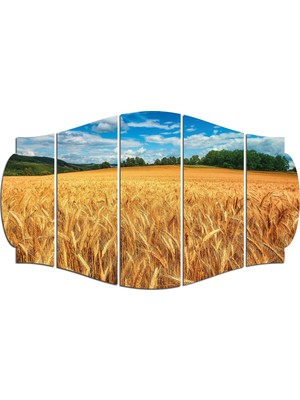 Renkselart Burçak Tarlası Mdf TABLO-3386 (Model C)
