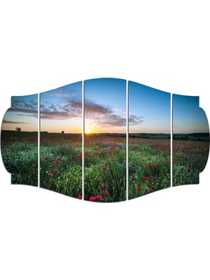 Renkselart Doğa Manzara Mdf TABLO-3397 (Model C)