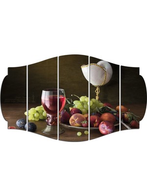 Renkselart Natürmort Mdf TABLO-2844 (Model C)