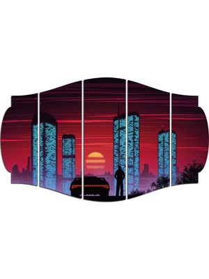 Renkselart Digital Art Mdf TABLO-3484 (Model C)