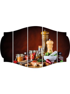 Renkselart Natürmort Mdf TABLO-2834 (Model C)