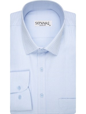 Süvari Armür Desenli Erkek Gömlek