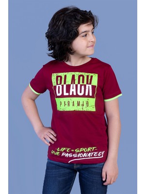 Toontoy Kids Toontoy Erkek Çocuk Baskılı Tişört