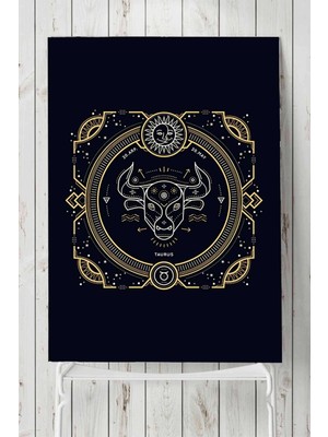 Postermanya Boğa Burcu Tasarım Poster 2