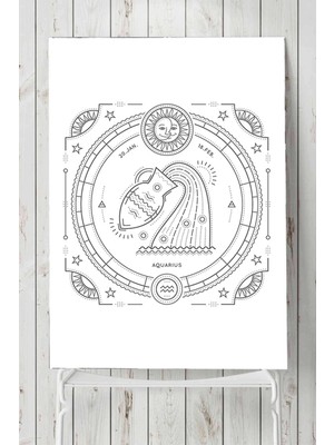 Postermanya Kova Burcu Tasarım Poster 3