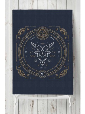 Postermanya Oğlak Burcu Tasarım Poster