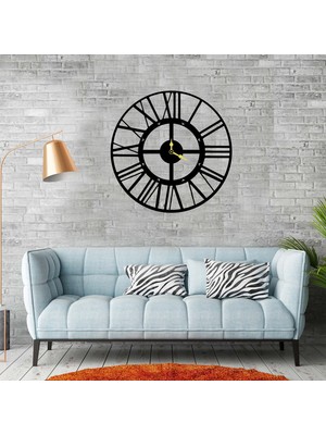 Deko Gonya Modern  Klasik Ahşap Duvar Saati