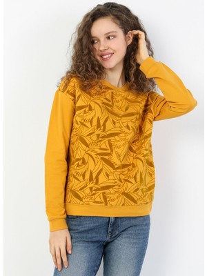 Colin's Regular Sarı Sweatshirt