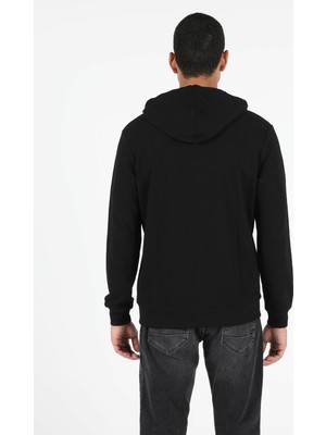 Colin's Regular Fit  Erkek Siyah Sweatshirt