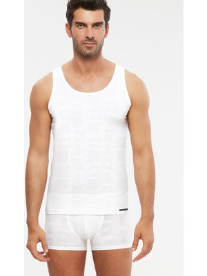 Kom Erkek Modal Anka Atlet S-2xl Beyaz