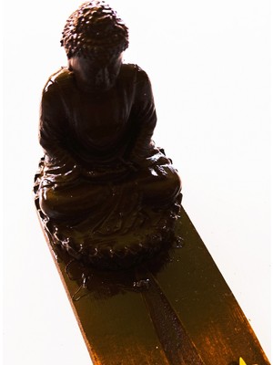 Piramigo Buddha Figürlü Tütsülük 20 Sticks Tütsü Kahve ( Budha Buda )