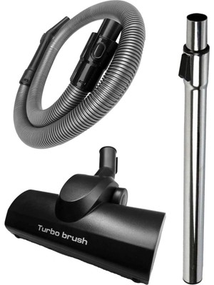 Marketto Fakir Ranger Süpürge Hortum Teleskopik Boru Turbo Başlık Seti