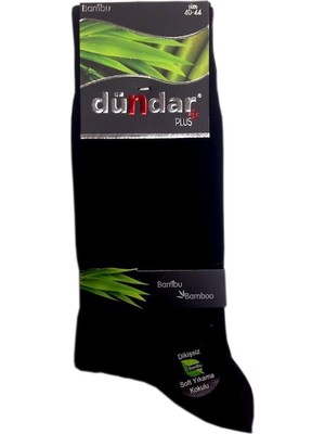 Dündar 5534 - Erkek Plus Bambu Penye Çorap - Tekli Ürün