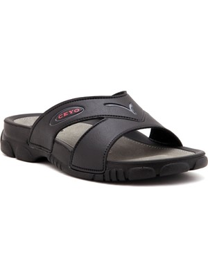 Ceyo 3200-1 Ceyo Erkek Terlik - Siyah