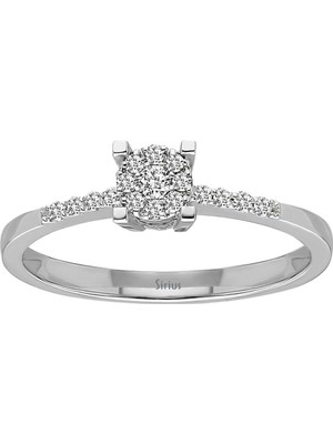 Sirius 0.30 Ct. Görünümlü Pırlanta Tektaş Yüzük 0417R0137