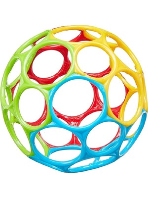 Bright Oball Klasik Top 10.5 cm Yumuşak ve Esnek Tasarım 0-24 Ay Bebekler İçin