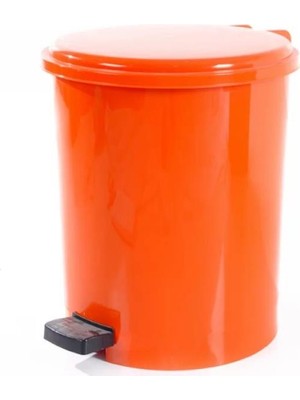 Şenyayla Pedallı Çöp Kovası 10 Litre Turuncu