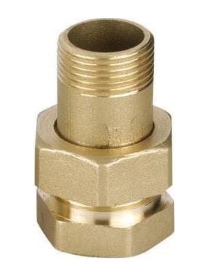 Sarı Düz Rekor Bağlantı Borusu 1/2