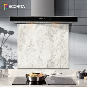 Taş Görünümlü | Cam Ocak Arkası Koruyucu | 52cm x 60cm