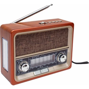 RT-305 El Feneri Özellikli Bluetooth Nostaljik Radyo