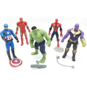 Can Ali Toys Avengers Süper Kahramanlar - End Game 5'li Figür Set - 2165