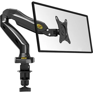 Master Cep Nb F80 Tek Kol Amortisörlü Monitör Tutucu 17-30" Masa Monitör Tutucu - Siyah