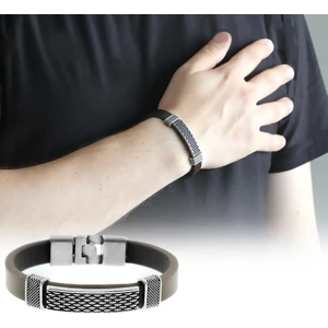 DAVİD BLACK 104000472 Deri Bileklik