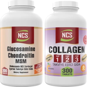 Collagen TIP-1-2-3-300 Tablet Glucosamine Chondroitin Msm 300 Tablet