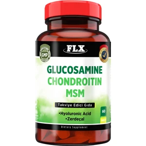 Glucosamine Chondroitin Msm Hyoluronic Asit Zerdeçal 60 Tablet