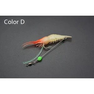 Profısher Silikon Yapay Fosforlu Karides Sahte Yem (G) Turuncu