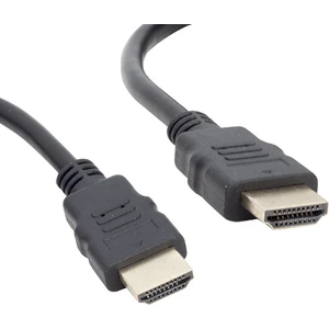 Plastik Düz Siyah 3 Metre HDMI Kablo Poşetli