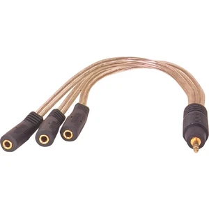 3.5 mm Stereo Erkek/3 x 3.5 mm Stereo Dişi 5+1 Kablo Powermaster