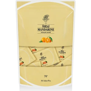 Mandarini Kolonyalı Mendil Günlük Kullanım İçin 50 Yaprak Aromatik Koku ile