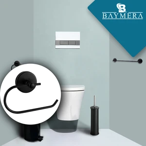 Eko Black Açık Wc Kağıtlık
