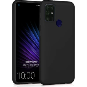 Matte Silicone Casper Via F20 Kılıf Siyah