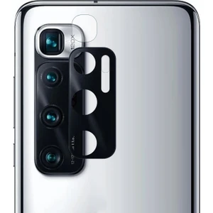 Xiaomi Mi 10 Ultra Kamera Lens Koruma Camı V2 Siyah