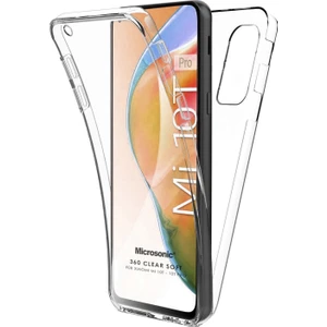 Xiaomi Mi 10T Kılıf 6 Tarafı Tam Full Koruma 360 Clear Soft Şeffaf