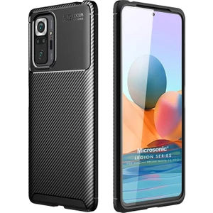 Xiaomi Redmi Note 10 Pro Kılıf Legion Series Siyah