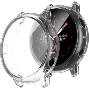 Samsung Galaxy Watch Active 2 40MM Kılıf 360 Full Round Soft Silicone Şeffaf