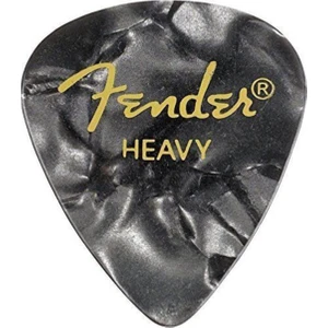 Premium Celluloid Picks Black Moto Heavy - 1 Adet Pena