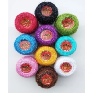 Sermet Süs Dünyası 10 Adet 25 gr Polyester Simli Punch Ipi