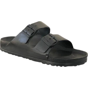 212 Siyah Erkek Tokalı Havuz/deniz Terlik